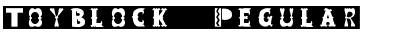 Download ToyBlock- Font Download ToyBlock- Font