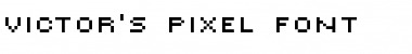 Download Victor's Pixel Font Font Download Victor's Pixel Font Font