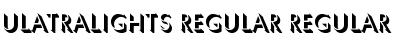 Download UlatraLights Regular Font Download UlatraLights Regular Font