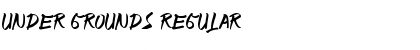 Download UNDER GROUNDS Font Download UNDER GROUNDS Font