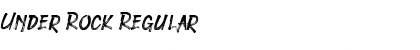 Download Under Rock Font Download Under Rock Font