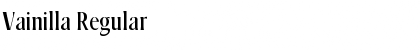 Download Vainilla Font Download Vainilla Font