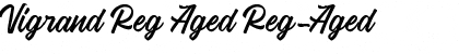 Download Vigrand Reg Aged Font Download Vigrand Reg Aged Font