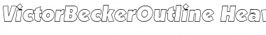 Download VictorBeckerOutline-Heavy Font Download VictorBeckerOutline-Heavy Font