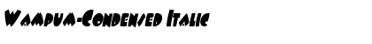 Download Wampum-Condensed Font Download Wampum-Condensed Font