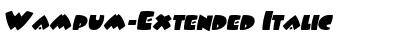 Download Wampum-Extended Font Download Wampum-Extended Font