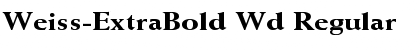 Download Weiss-ExtraBold Wd Font Download Weiss-ExtraBold Wd Font