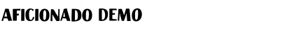 Download Aficionado DEMO Font Download Aficionado DEMO Font