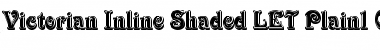 Download Victorian Inline Shaded LET Font Download Victorian Inline Shaded LET Font