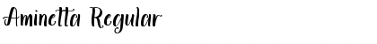 Download Aminetta Font Download Aminetta Font