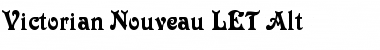 Download Victorian Nouveau LET Alt Font Download Victorian Nouveau LET Alt Font