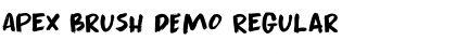 Download Apex Brush DEMO Font Download Apex Brush DEMO Font