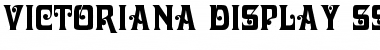 Download Victoriana Display SSi Font Download Victoriana Display SSi Font