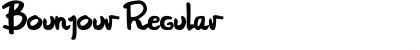 Download Bounjour Font Download Bounjour Font