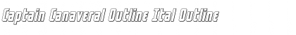 Download Captain Canaveral Outline Ital Font Download Captain Canaveral Outline Ital Font