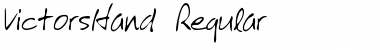 Download VictorsHand Font Download VictorsHand Font