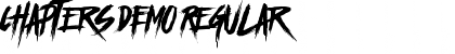Download Chapters DEMO Font Download Chapters DEMO Font