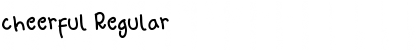Download cheerful Font Download cheerful Font
