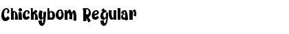 Download Chickybom Font Download Chickybom Font