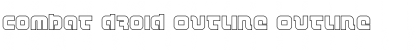 Download Combat Droid Outline Font Download Combat Droid Outline Font