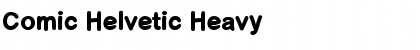 Download Comic Helvetic Font Download Comic Helvetic Font