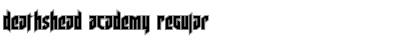 Download Deathshead Academy Font Download Deathshead Academy Font
