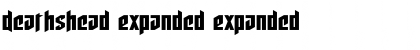 Download Deathshead Expanded Font Download Deathshead Expanded Font