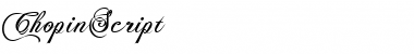 Download ChopinScript Font Download ChopinScript Font