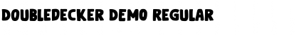 Download Doubledecker DEMO Font Download Doubledecker DEMO Font