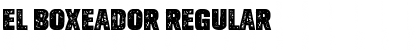 Download El Boxeador Font Download El Boxeador Font