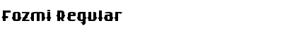 Download fozmi Font Download fozmi Font