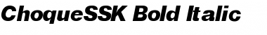Download ChoqueSSK Font Download ChoqueSSK Font