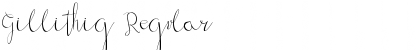 Download Gillithig Font Download Gillithig Font