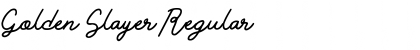 Download Golden Slayer Font Download Golden Slayer Font