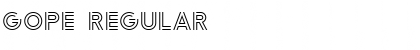 Download Gope Font Download Gope Font