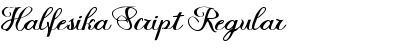 Download Halfesika Script Font Download Halfesika Script Font