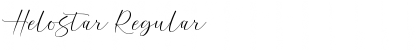 Download Helostar Font Download Helostar Font