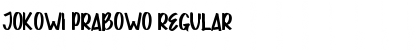 Download JOKOWI PRABOWO Font Download JOKOWI PRABOWO Font
