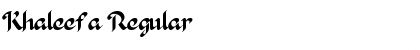 Download Khaleefa Font Download Khaleefa Font