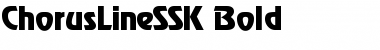 Download ChorusLineSSK Font Download ChorusLineSSK Font