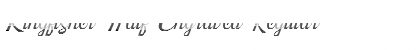 Download Kingfisher Half Engraved Font Download Kingfisher Half Engraved Font