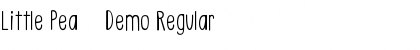 Download Little Pea - Demo Font Download Little Pea - Demo Font