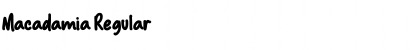 Download Macadamia Font Download Macadamia Font