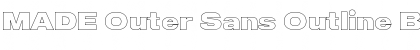 Download MADE Outer Sans Outline Font Download MADE Outer Sans Outline Font