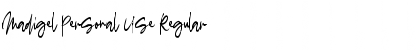 Download Madigel Personal Use Font Download Madigel Personal Use Font