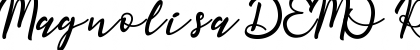 Download Magnolisa DEMO Font Download Magnolisa DEMO Font