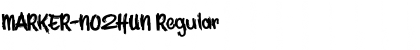 Download MARKER-NO2HUN Font Download MARKER-NO2HUN Font