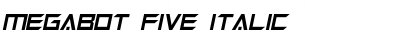 Download Megabot Five Font Download Megabot Five Font