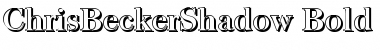Download ChrisBeckerShadow Font Download ChrisBeckerShadow Font