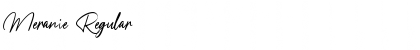 Download Meranie Font Download Meranie Font